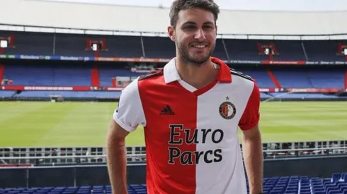 Santi en su nueva aventura.