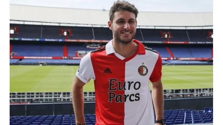 Santi en su nueva aventura.