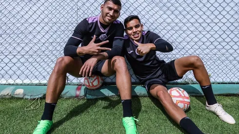 Juan Escobar y Charly Rodríguez, dos de los titulares indiscutibles de Cruz Azul.