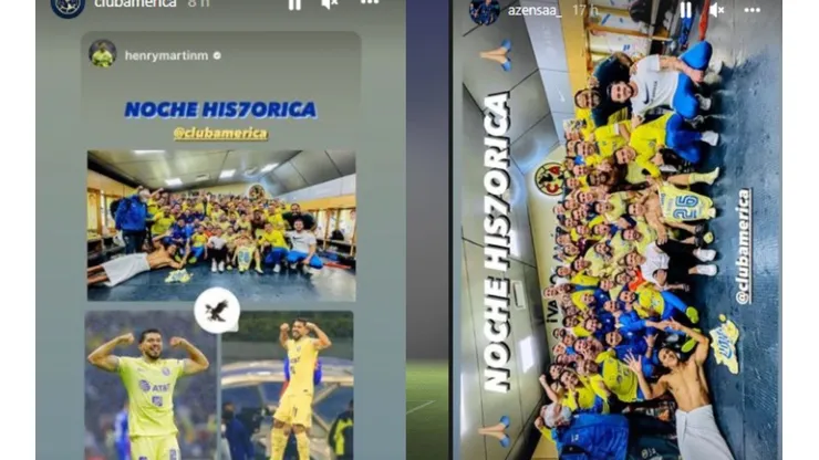 Así lo celebraron algunos jugadores.
