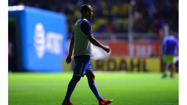 Rafael Baca en el partido contra el América