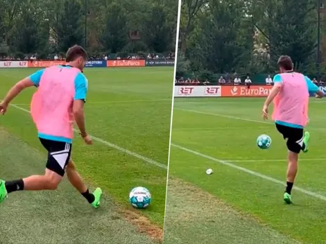 Video: Santi da cátedra con dos goles imposibles en el Feyenoord