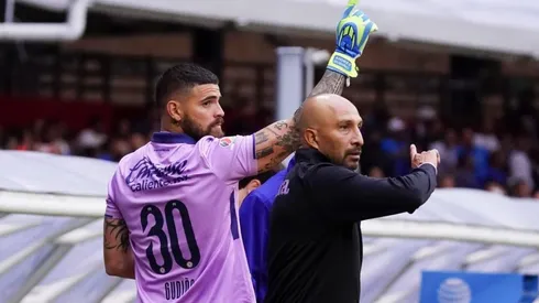 'Conejo' Pérez fue el encargado de acudir a la sala de prensa