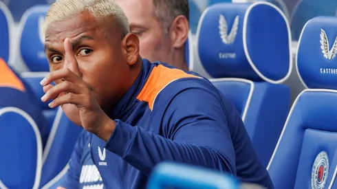 Alfredo Morelos, el delantero colombiano que está en la mira de los Celestes.