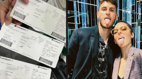 Los boletos de viaje rumbo a Países Bajos.