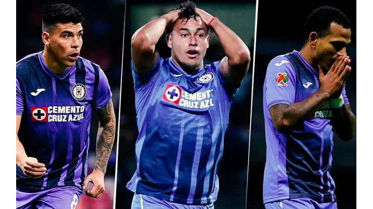 Mendoza, Morales y Otero, algunos de los fichajes de Cruz Azul en los últimos dos años.