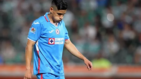 Antuna lamentando la derrota.