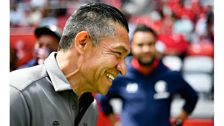 Ambriz durante su duelo ante Xolos.