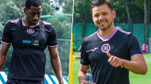 Gonzalo Carneiro y Ángel Romero afinaron puntería con Cruz Azul.