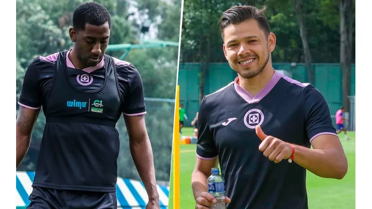 Gonzalo Carneiro y Ángel Romero afinaron puntería con Cruz Azul.