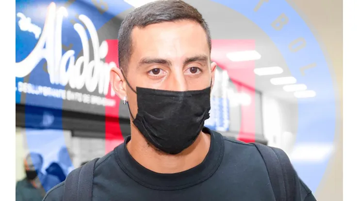 Ramiro Funes Mori llegó a la CDMX para fichar con Cruz Azul.