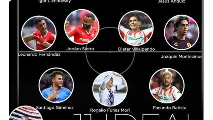Cruz Azul aportó a un elemento al cuadro ideal de la Liga MX