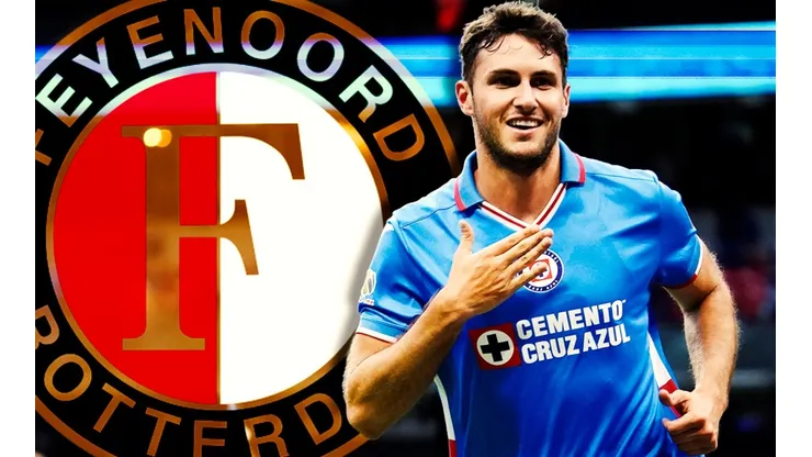 Santi Giménez se va de Cruz Azul para ser nuevo jugador del Feyenoord.