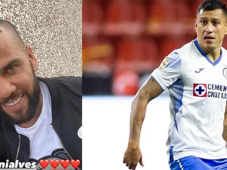 Catita Domínguez conoce a su ídolo Dani Alves