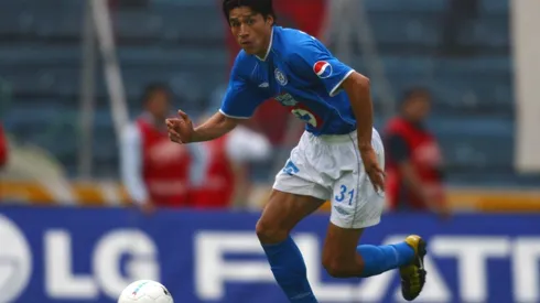 Osorio en sus inicios con Cruz Azul