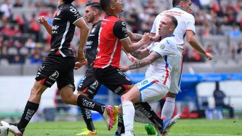 El momento de la jugada polémica