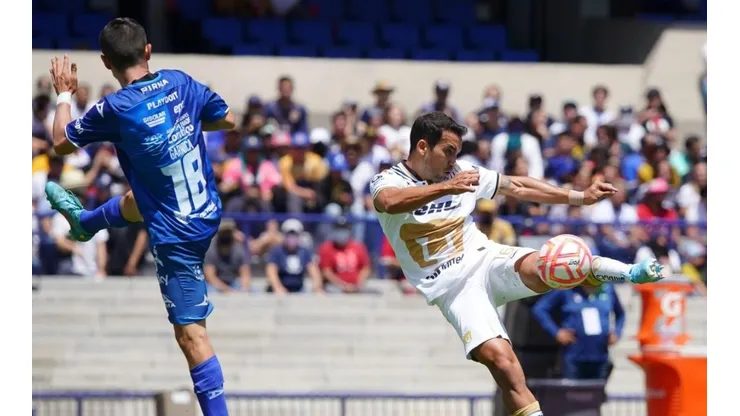 El exjugador de los cementeros marcó un auténtico golazo ante el Necaxa