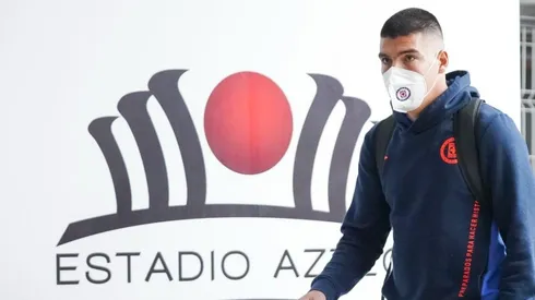 Luis Ángel Mendoza con Cruz Azul