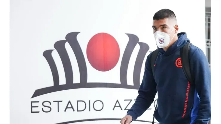 Luis Ángel Mendoza con Cruz Azul