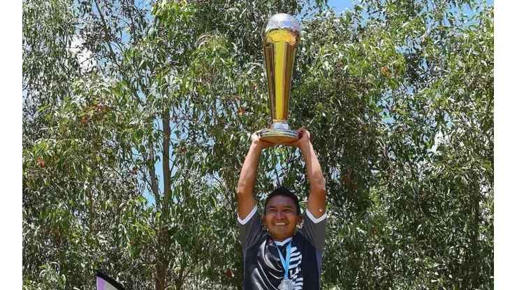 El exjugador de Cruz Azul se coronó en la Liga de Balompié Mexicano