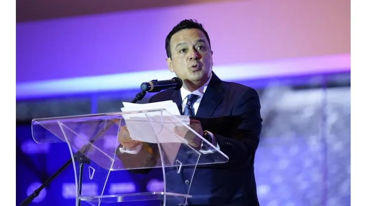 Víctor Velázquez en un acto promocional