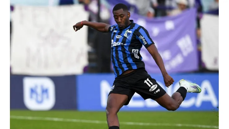 El delantero uruguayo jugó los 90' minutos en la última victoria de su equipo