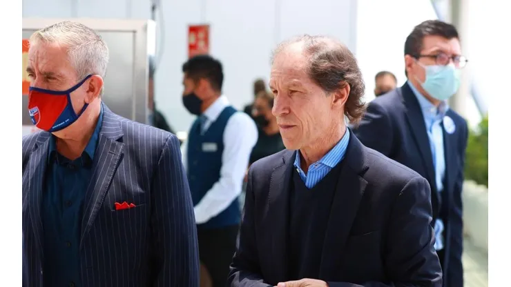 Jaime Ordiales en un acto de la Liga