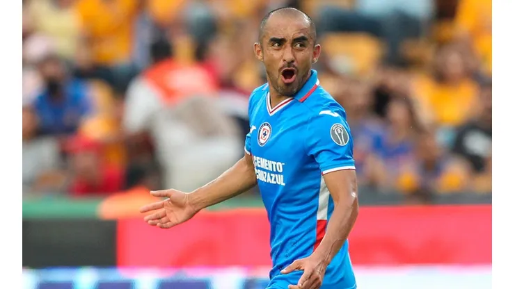 Rafa Baca hizo el primer gol de Cruz Azul en el Apertura 2022.