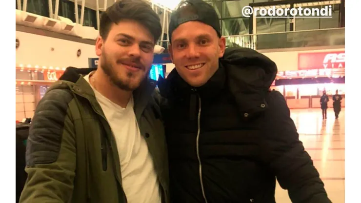 Carlos Rotondi viajó por la noche desde Buenos Aires a la Ciudad de México.