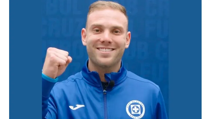 Carlos Rotondi quedó registrado como jugador de Cruz Azul.