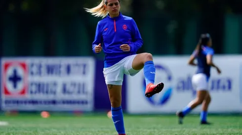 Mich cuando vestía los colores celestes.