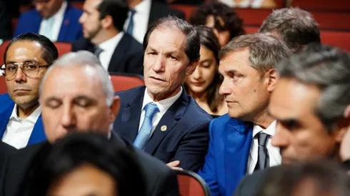 Ordiales y Aguirre en la gala de la Liga MX