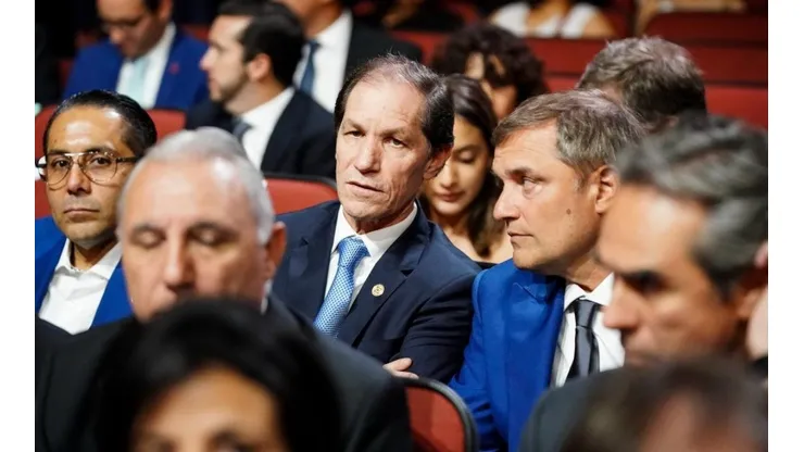 Ordiales y Aguirre en la gala de la Liga MX