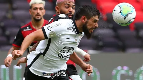 Bruno Méndez con el equipo brasileño.