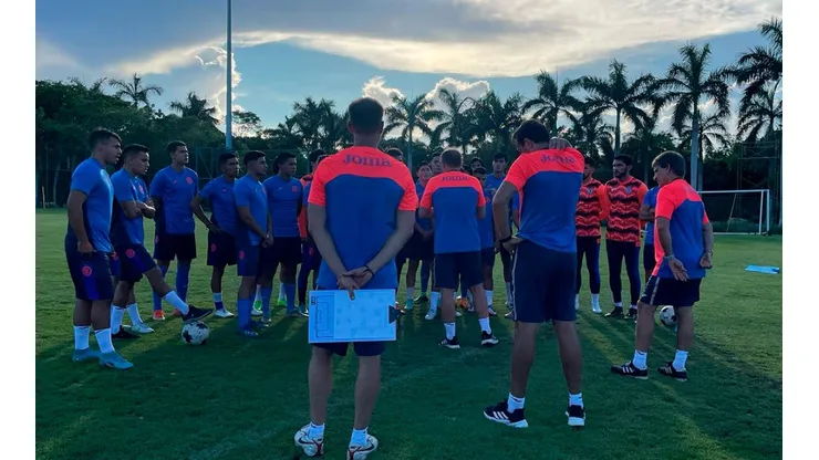Cruz Azul se encuentra realizando la pretemporada en Canún.
