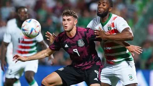 Santi Giménez en acción.