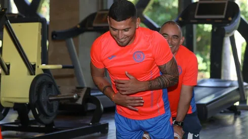 El equipo se mantiene entrenando