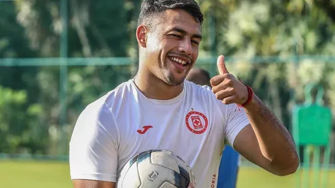 Iván Morales desde la pretemporada de Cruz Azul en Cancún.