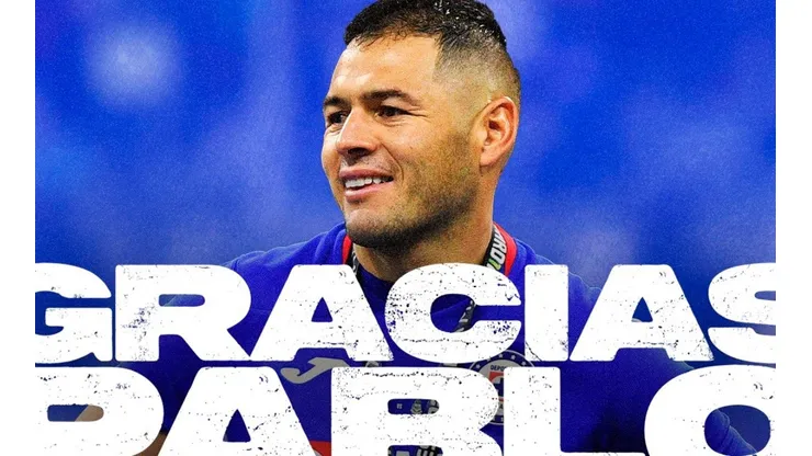 Cruz Azul confrmó la baja de Pablo Aguilar.