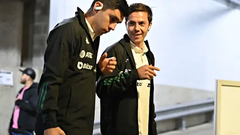 Lira llegando al estadio para el duelo ante Ecuador.