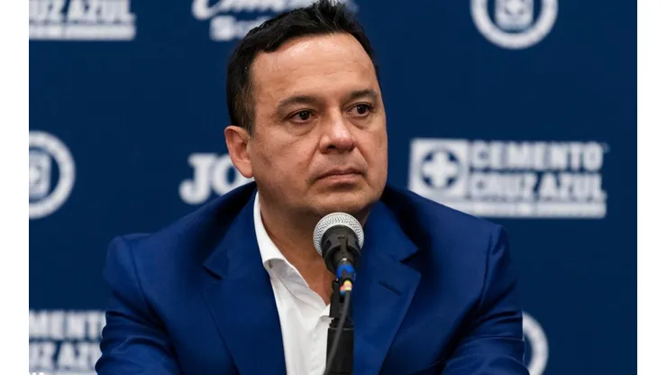 Víctor Manuel Velázquez, presidente de Cruz Azul.