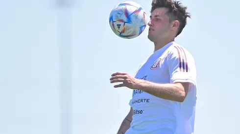 Santi Giménez fue uno de los cuatro convocados de Cruz Azul.