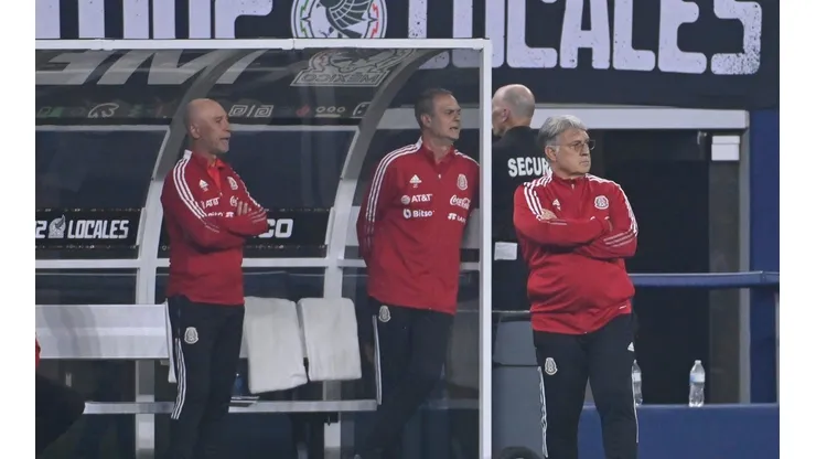 El cuerpo técnico del Tri