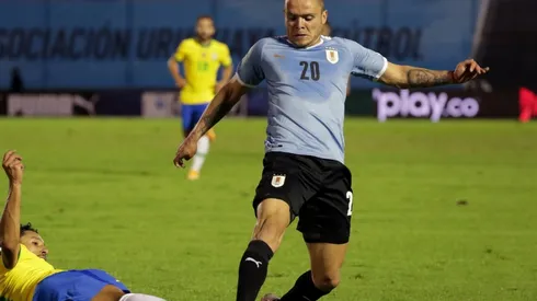 Jonathan Rodríguez volvió a quedar fuera de la Selección de Uruguay.