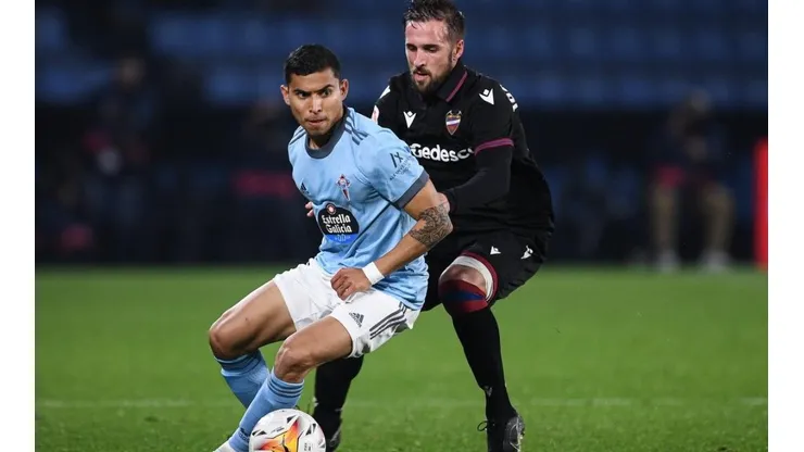 Orbelin Pineda no ha cuajado un buen semestre con el Celta