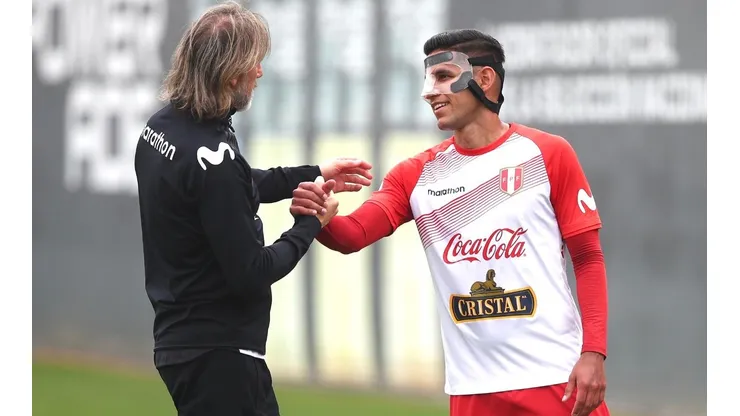 Luis Abram ya entrenó con la Selección de Perú.
