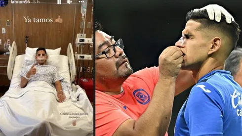 Compartió a través de su Instagram su estancia en el hospital.