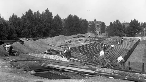 Ruinas del antiguo estadio del Arsenal, de Inglaterra