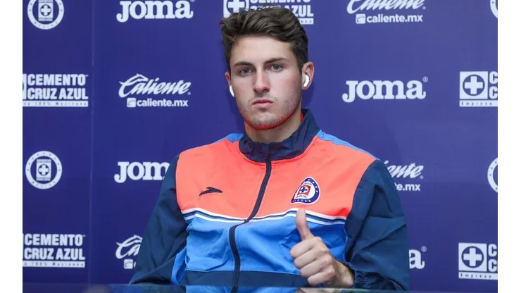 Santi Giménez habló en conferencia de prensa previo al partido de Repechaje de Cruz Azul.