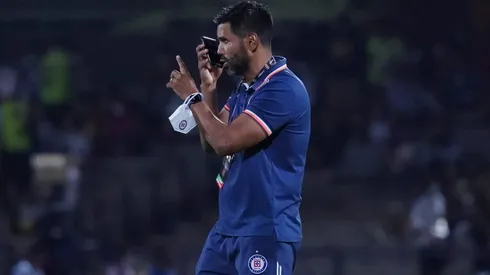 Velázquez en acción con La Máquina.